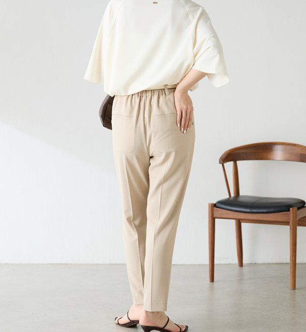  「ジャージスリムテーパードパンツ/セレモニー」|チノ|