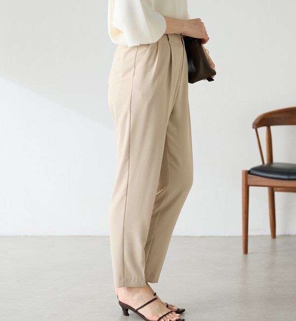  「ジャージスリムテーパードパンツ/セレモニー」|チノ|
