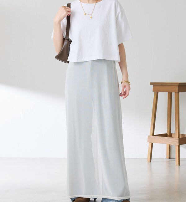  「Q.anos レイヤードTシャツ」|Tシャツ・カットソー|