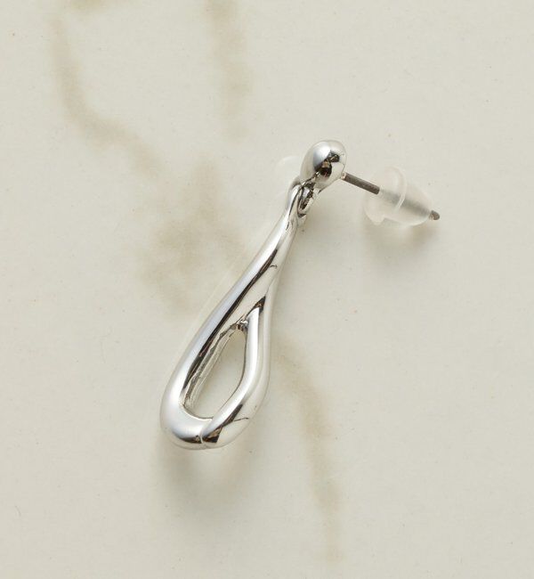  「【PAPILLONNER/パピヨネ】ツイストドロップピアス」|リング|