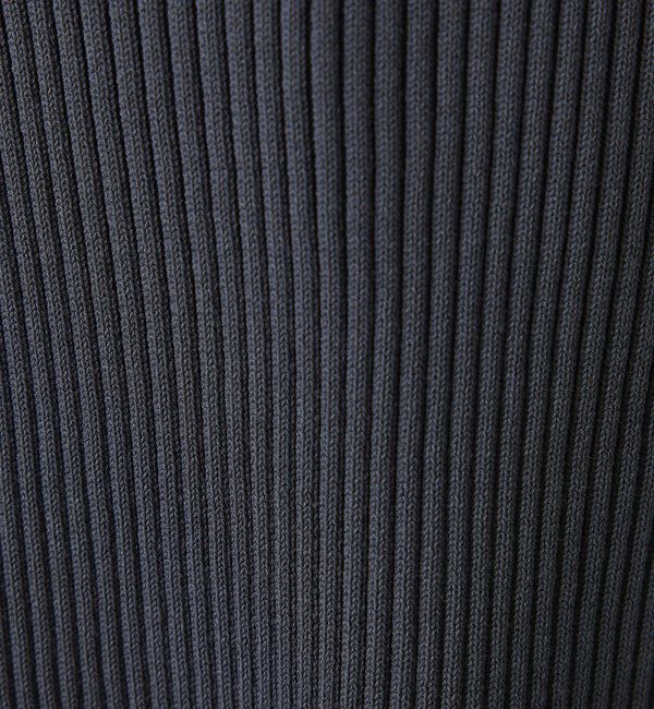  「ドライコットンノースリーブニット」|ニット・セーター|