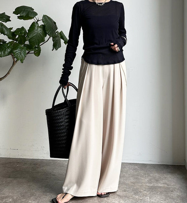  「【新色追加】コットンシアーTEE」|Tシャツ・カットソー|