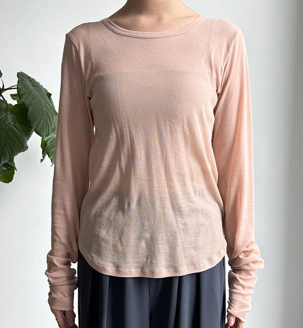  「【新色追加】コットンシアーTEE」|Tシャツ・カットソー|