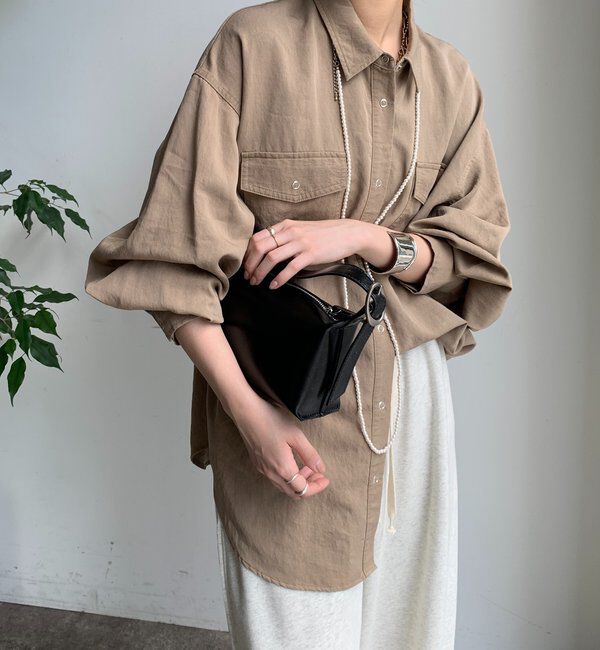  「ワンハンドルバケットバッグ」|トートバッグ|