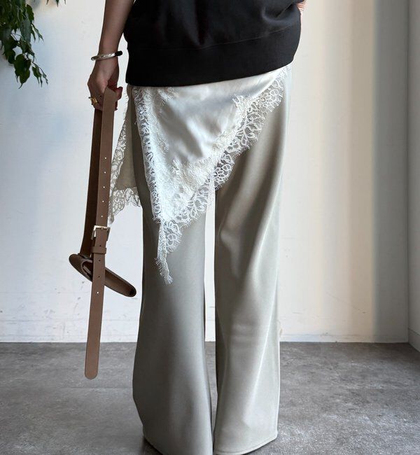  「バイヤスセミフレアパンツ」|チノ|