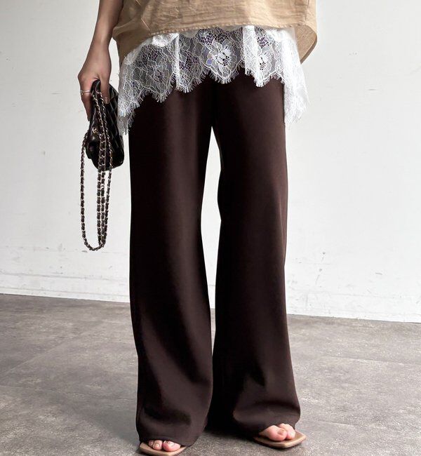  「バイヤスセミフレアパンツ」|チノ|