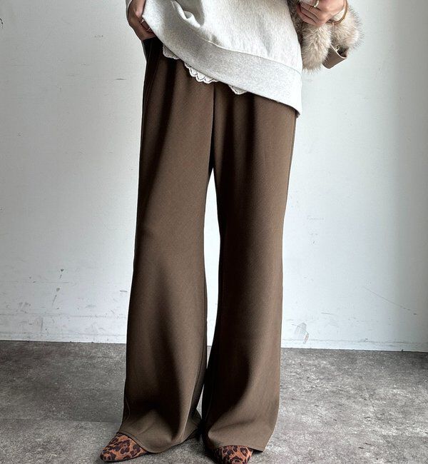  「バイヤスセミフレアパンツ」|チノ|