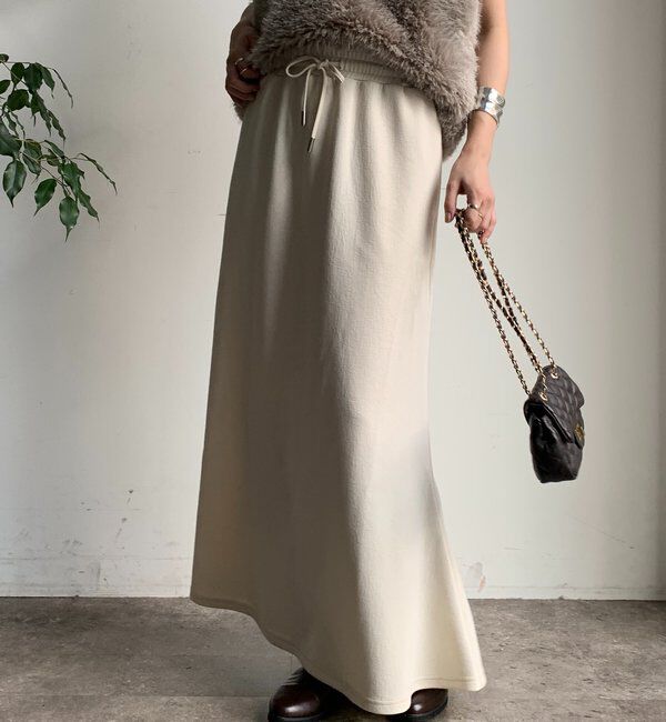  「セットアップドロストスカート」|スカート|