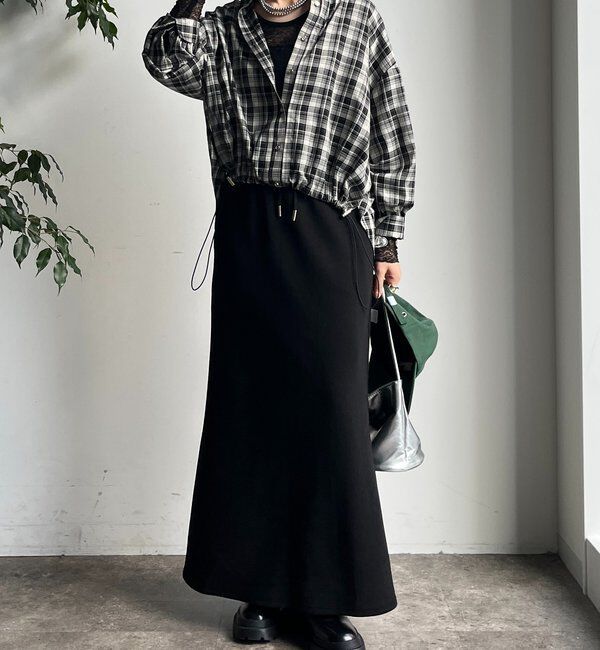  「セットアップドロストスカート」|スカート|