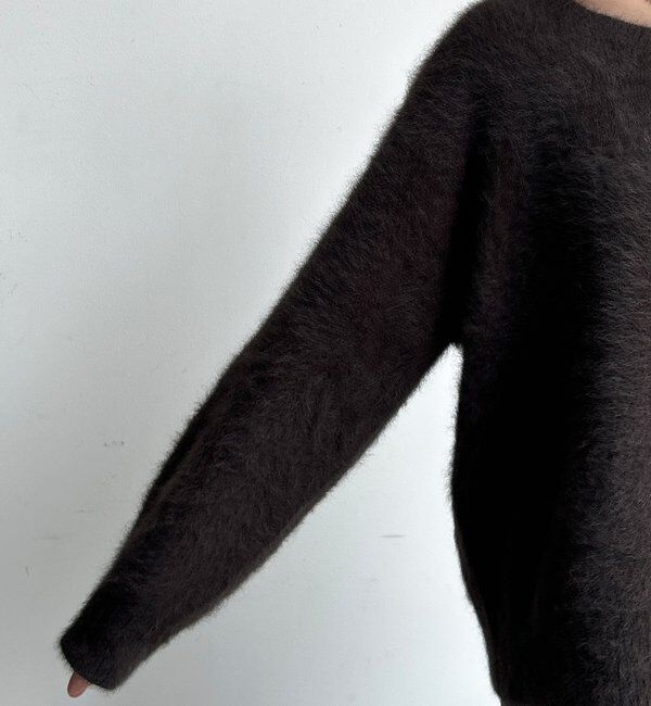  「ファーカシミヤプルオーバー」|ニット・セーター|