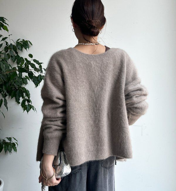  「ファーカシミヤカーディガン」|カーディガン|