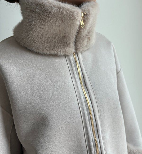  「フェイクファーリバーシブルコート」|その他|