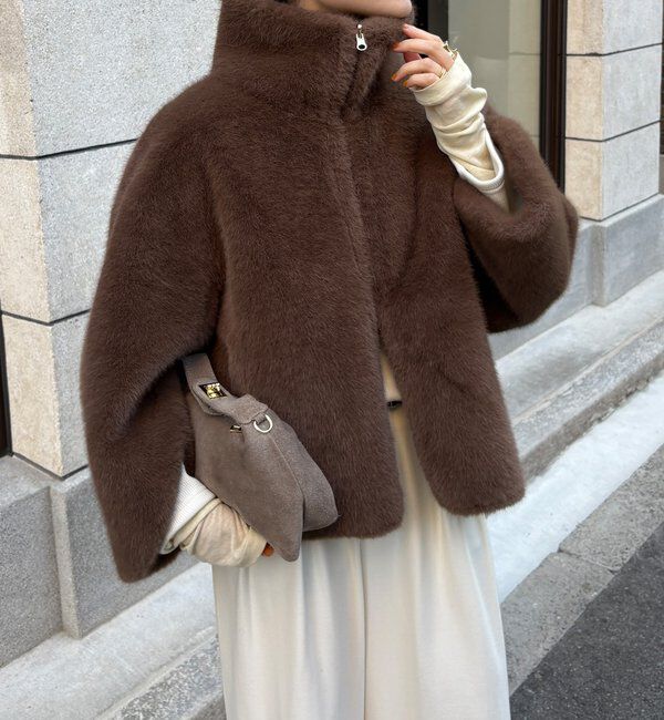  「フェイクファーリバーシブルコート」|その他|