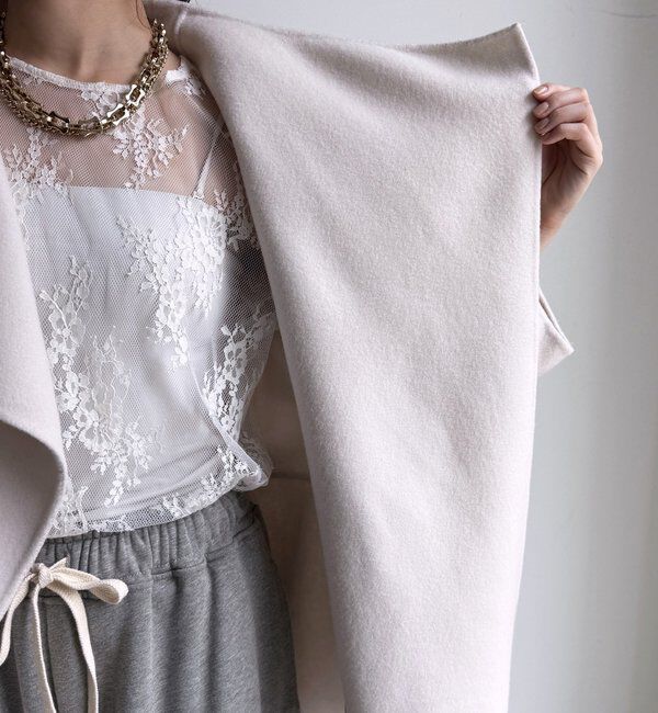  「ハンドメイドミドル丈コート」|その他|