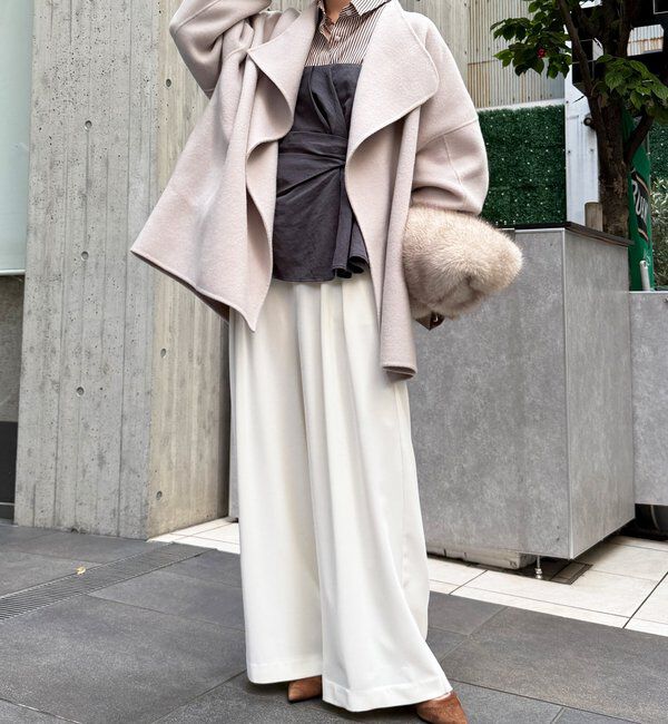  「ハンドメイドミドル丈コート」|その他|