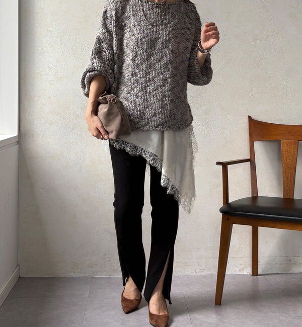  「ローゲージニット」|ニット・セーター|