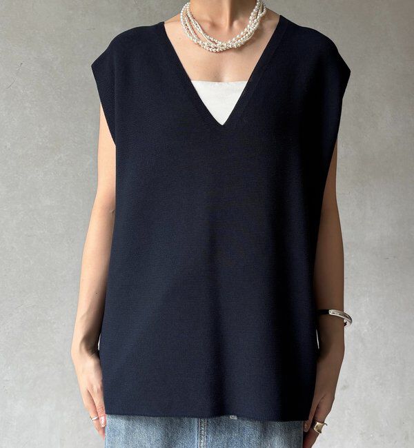  「ガーターフレンチプルオーバー」|Tシャツ・カットソー|