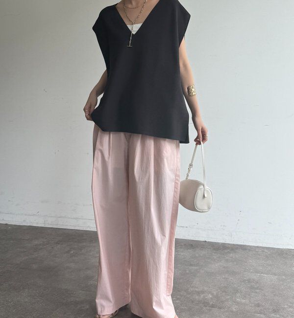  「ガーターフレンチプルオーバー」|Tシャツ・カットソー|