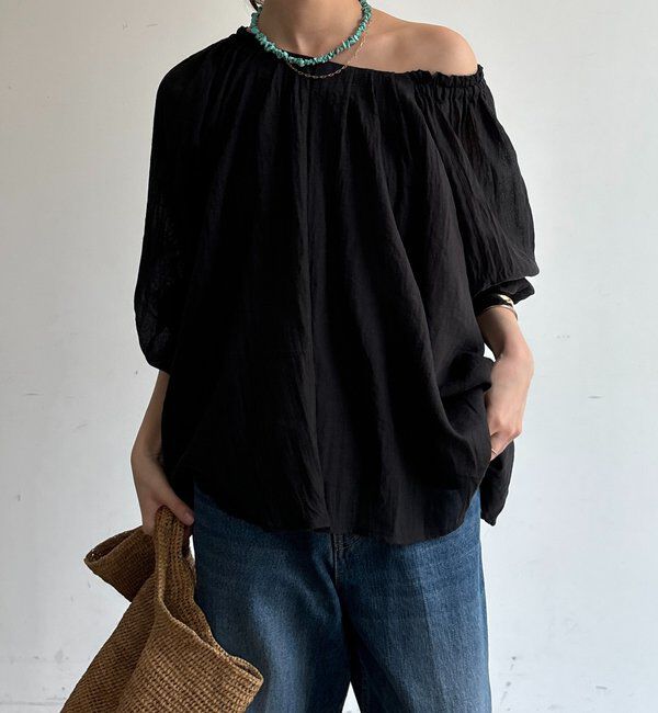  「フラッフィーオフショルブラウス」|シャツ・ブラウス|