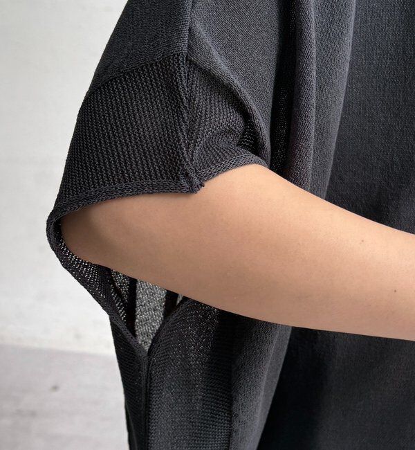  「和紙ポンチョプルオーバー」|Tシャツ・カットソー|