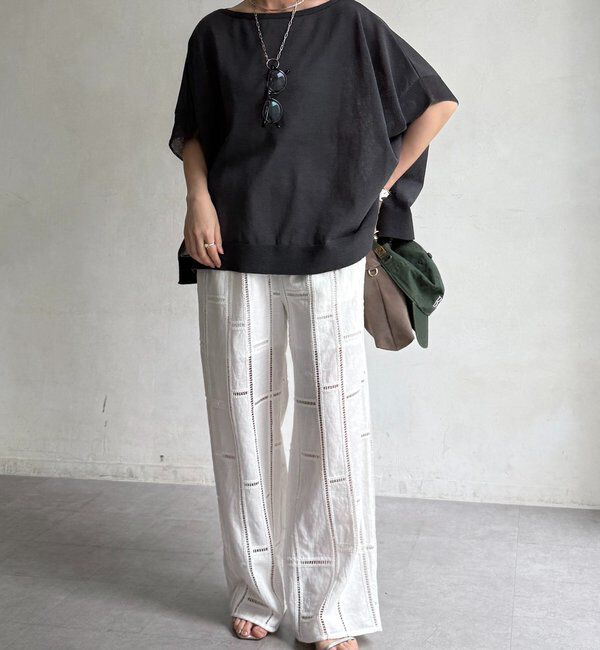  「和紙ポンチョプルオーバー」|Tシャツ・カットソー|