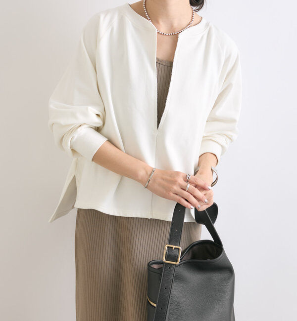  「【大人が着やすい】キーネックオーバースウェット」|Tシャツ・カットソー|