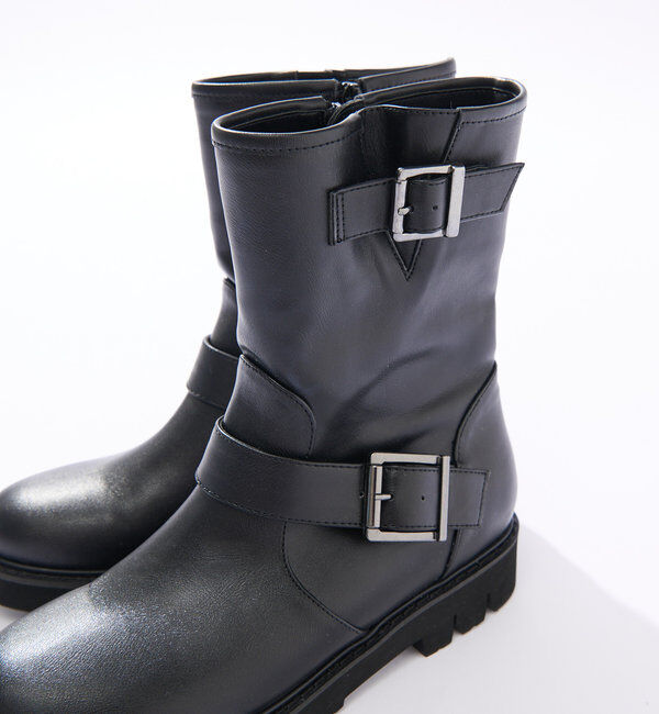  「【R.good(アールドットグッド)】エンジニアブーツ」|ショートブーツ|