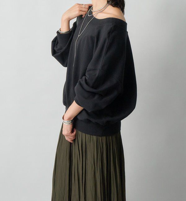  「【秋カラー登場】2wayスウェット」|Tシャツ・カットソー|