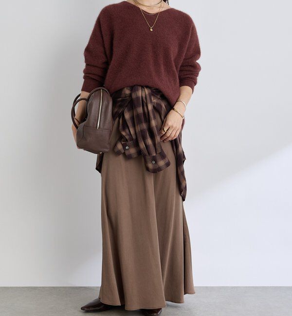  「【収納力◎】ロングハンドルレザーボストン」|ショルダー・メッセンジャー|