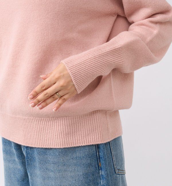  「【5色展開/万能トップス】ウール100NEWボトルネックニット」|ニット・セーター|