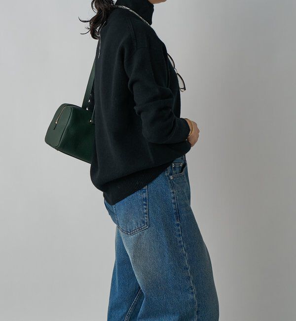  「【5色展開/万能トップス】ウール100NEWボトルネックニット」|ニット・セーター|