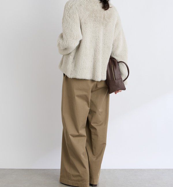  「【リバイバル/着映え】ダブルフェイスシャギーカーデ・2」|カーディガン|