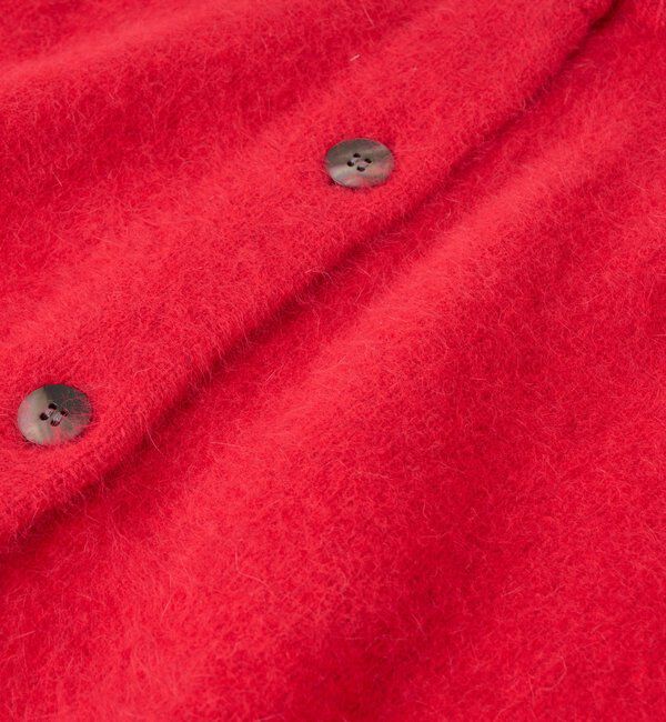  「【上質素材】ヘアリーヤーン2wayカーディガン」|カーディガン|