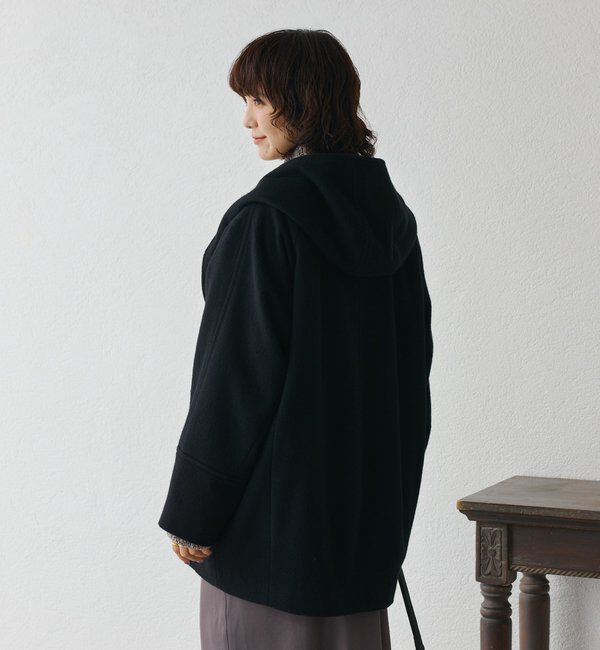  「【顔周り華やか】ビーバーフーディコート」|その他|