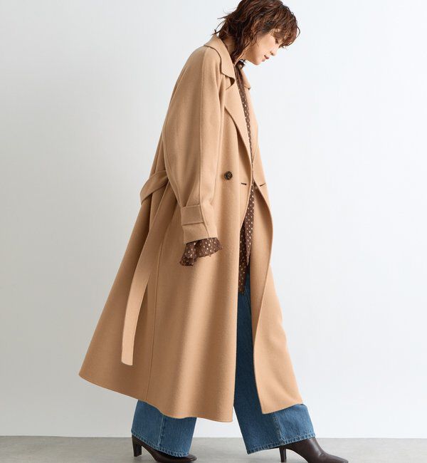  「【軽い着心地】リバーロングトレンチ」|その他|