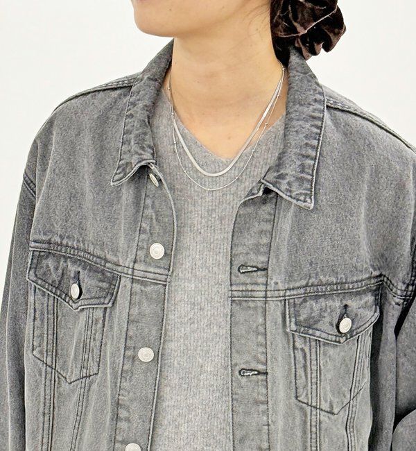  「【R.good(アールドットグッド)】レイヤードショートネックレス」|ブローチ・コサージュ|