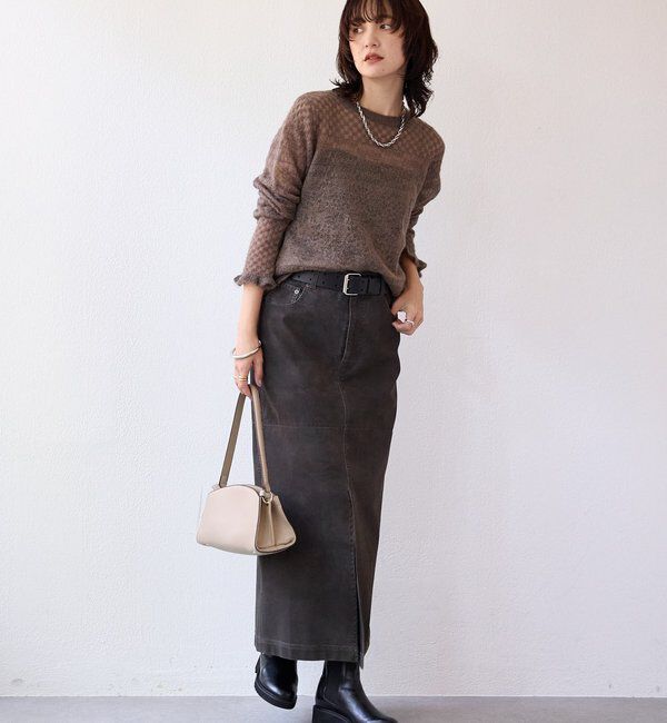  「【R.good（アールドットグッド）】編み込みチェーンネックレス」|ブローチ・コサージュ|