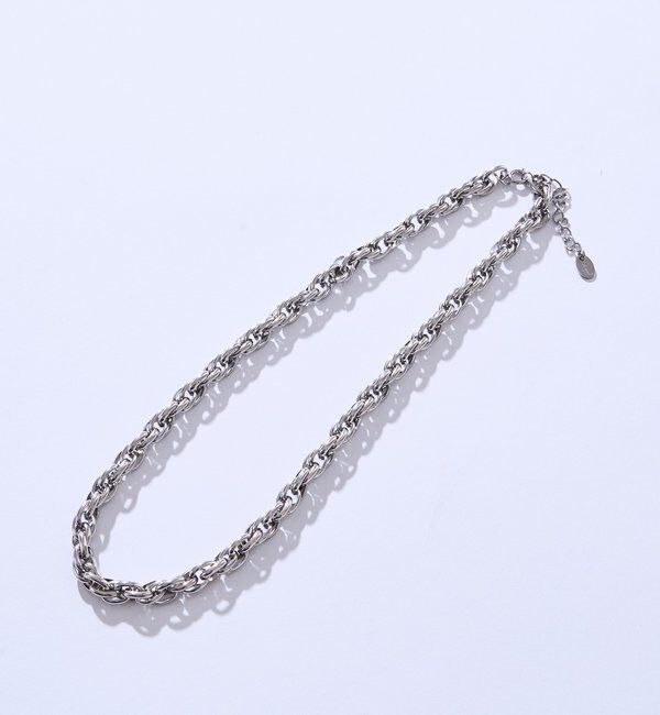  「【R.good（アールドットグッド）】編み込みチェーンネックレス」|ブローチ・コサージュ|