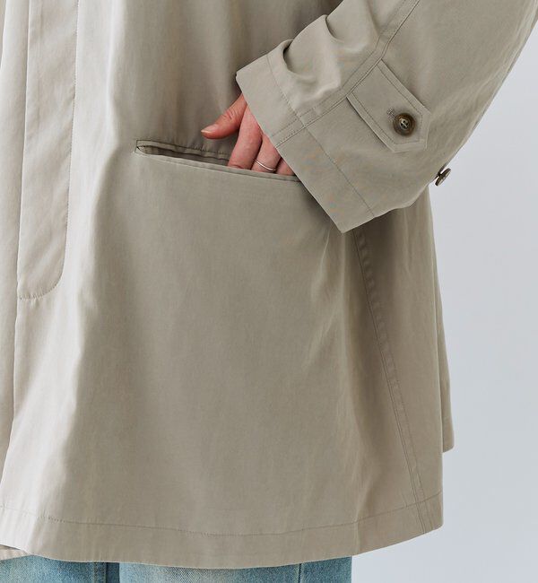  「【鮮度ある着こなしに】ストール付きテントコート」|その他|