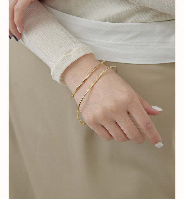  「ダブルラインバングル」|リング|