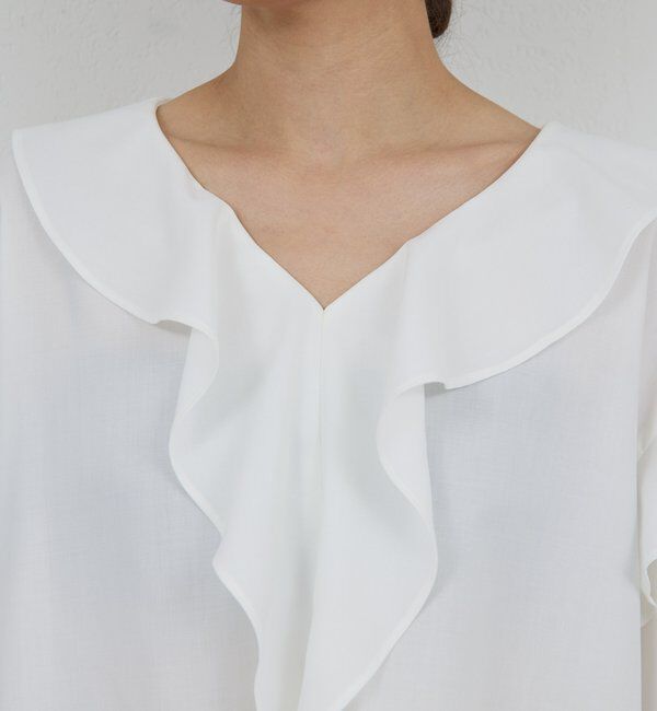  「ラッフルフリルブラウス」|シャツ・ブラウス|