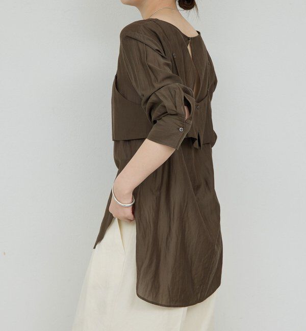  「ビスチェレイヤードシャツ」|シャツ・ブラウス|