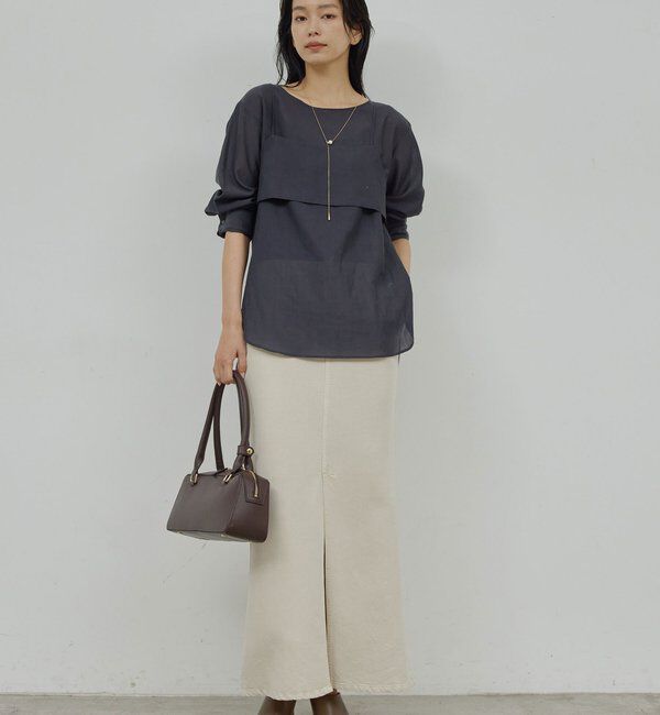  「ビスチェレイヤードシャツ」|シャツ・ブラウス|
