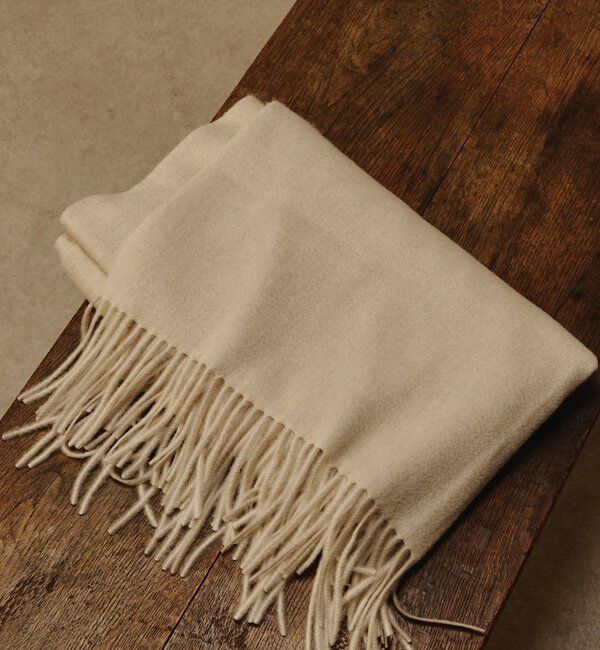  「ベーシックカシミヤストール」|マフラー|