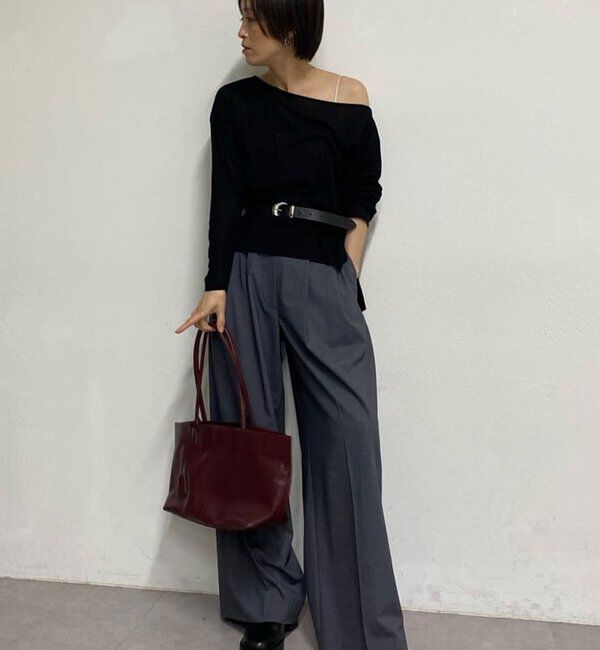  「【SACHIKOコラボ】【オーダーメイドベルト】ラウンドバックルフリーベルト」|ベルト|