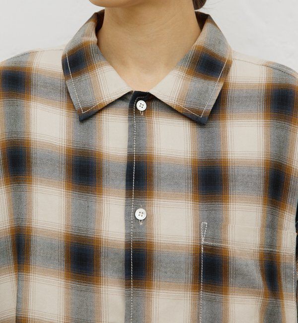  「オンブレチェックシャツ」|シャツ・ブラウス|