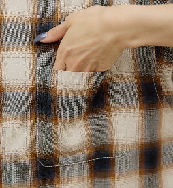  「オンブレチェックシャツ」|シャツ・ブラウス|