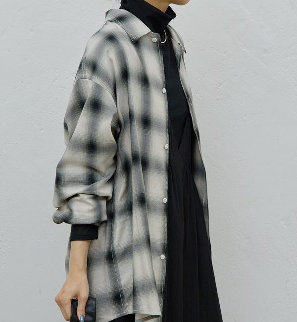  「オンブレチェックシャツ」|シャツ・ブラウス|