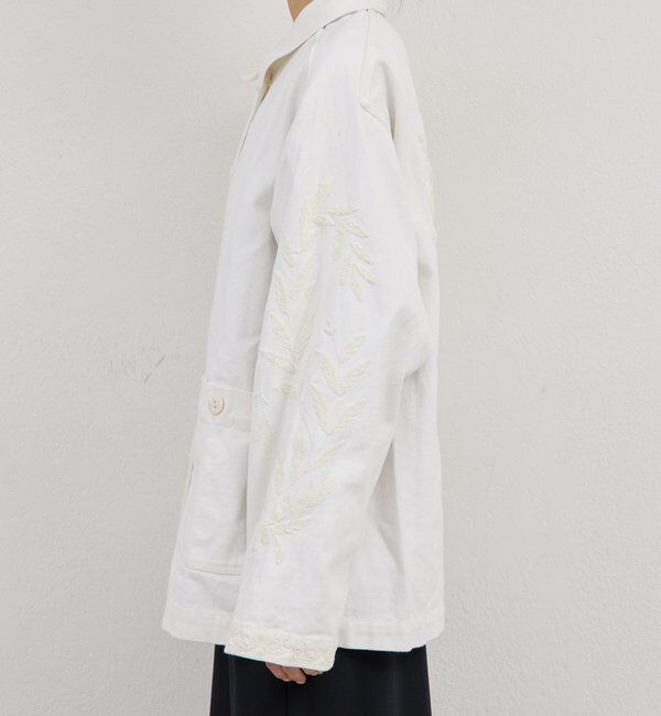  「【Dhritie】エンブロイダリージャケット」|デニムジャケット|