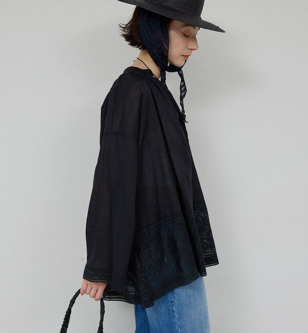  「刺繍チャーチブラウス」|シャツ・ブラウス|